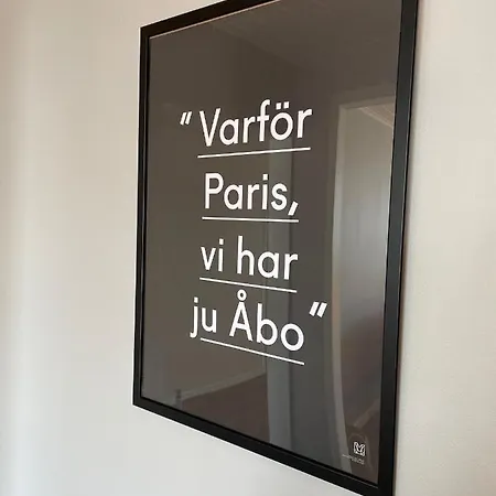 Apartman Nauti Turun Jokirannasta, Keskustassa, Ylin Kerros Turku